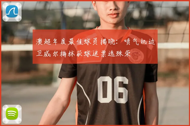澳超年度最佳球员揭晓：喷气机边卫威尔梅林获球迷票选殊荣